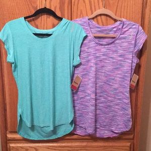 2 Reebok Workout Tops- Brand New w/ Tags. Small